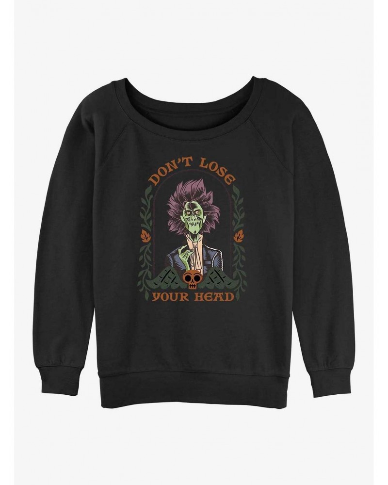 Disney Hocus Pocus Don't Lose Your Head Girls Sweatshirt $12.92 Sweatshirts