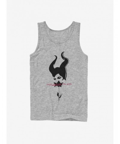 Disney Maleficent: Mistress Of Evil Black Rose Tank $10.96 Tanks