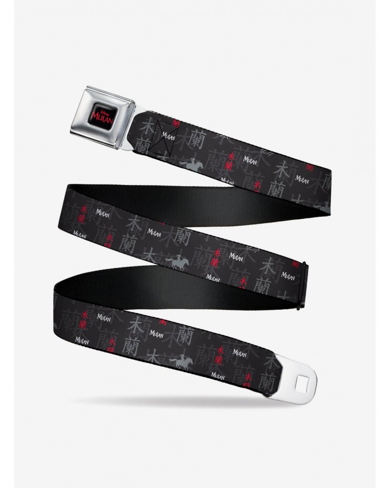 Disney Mulan Elements Collage Seatbelt Belt $8.72 Belts