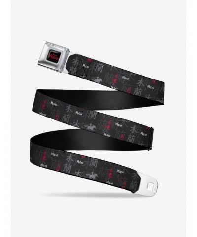 Disney Mulan Elements Collage Seatbelt Belt $8.72 Belts