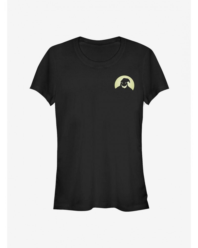 Disney The Nightmare Before Christmas Oogie Boogie Pocket Classic Girls T-Shirt $8.22 T-Shirts