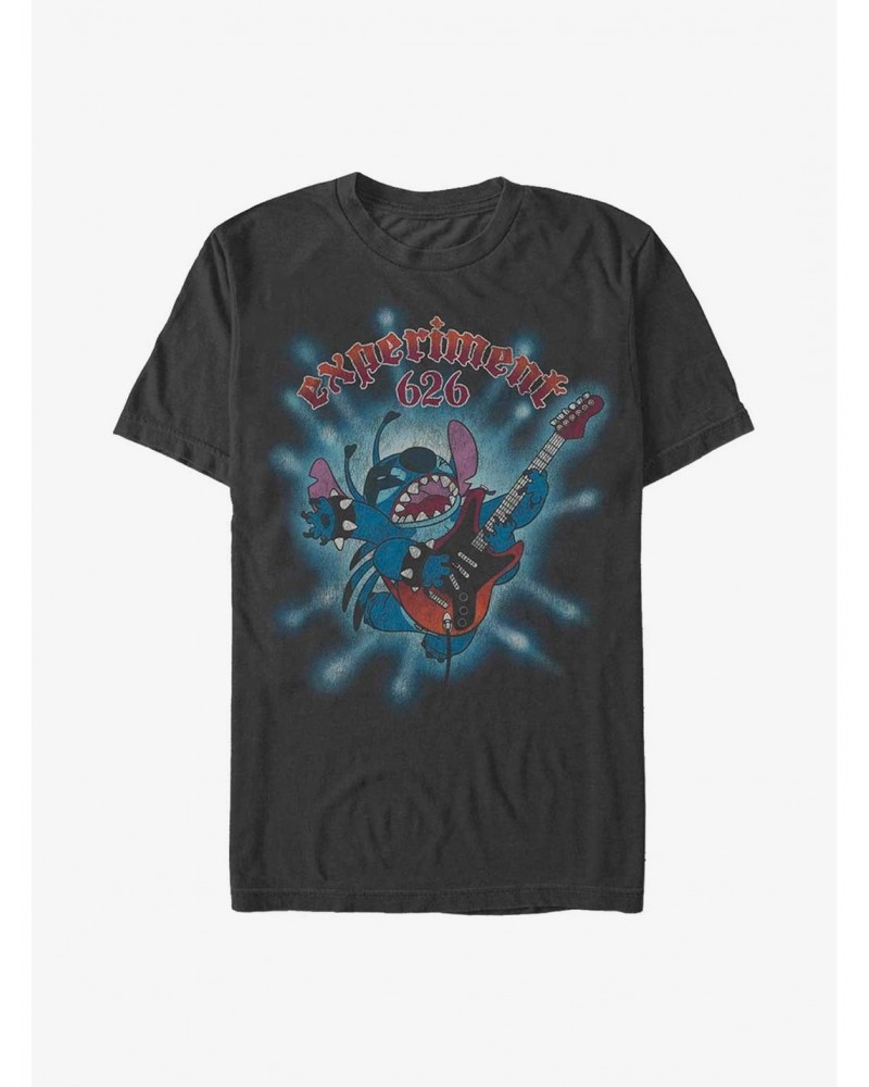 Dsny Lilo Stch Dis Stitch Rocks Out T-Shirt $9.56 T-Shirts