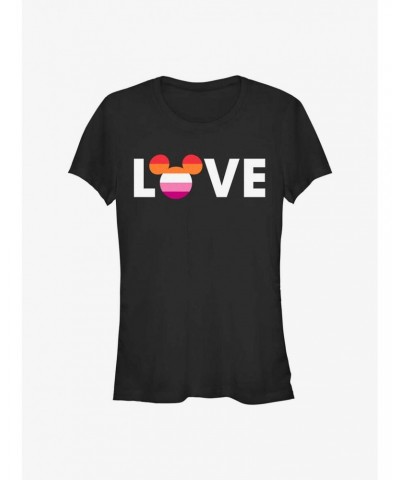 Disney Mickey Mouse Lesbian Love Pride T-Shirt $8.22 T-Shirts