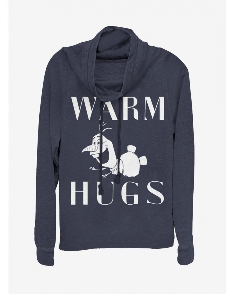 Disney Frozen 2 Warm Hugs Cowl Neck Long-Sleeve Girls Top $19.76 Tops