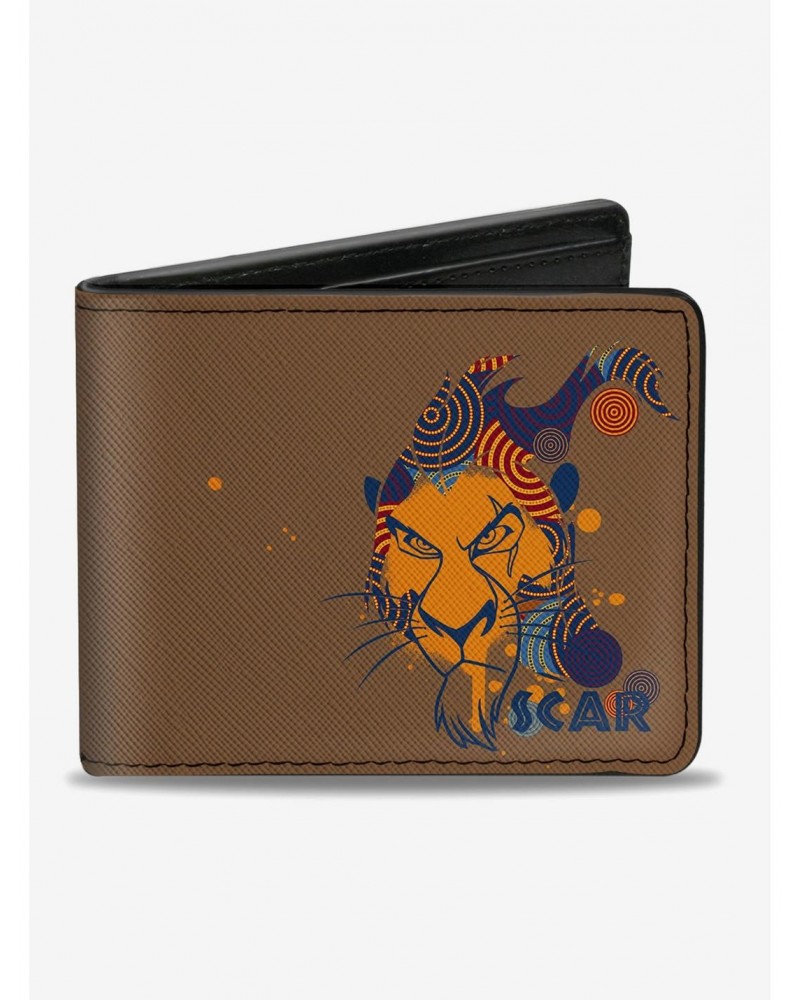 Disney The Lion King Scar Face Sketch Bifold Wallet $7.73 Wallets