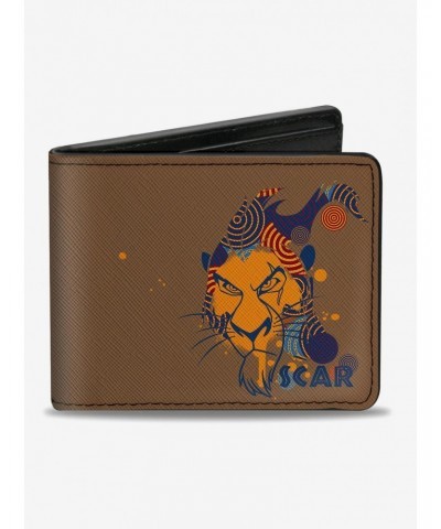 Disney The Lion King Scar Face Sketch Bifold Wallet $7.73 Wallets