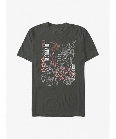 Disney The Little Mermaid Coral Reef T-Shirt $8.13 T-Shirts