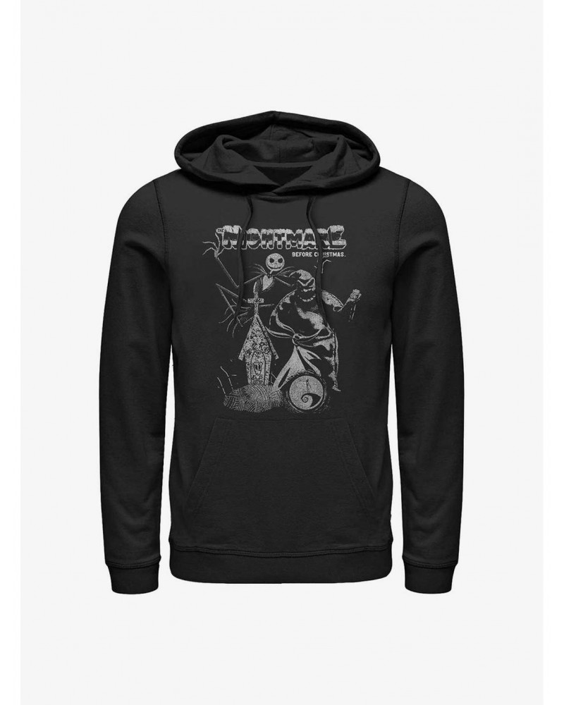 The Nightmare Before Christmas Vintage Poster Hoodie $21.10 Hoodies