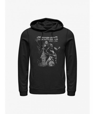 The Nightmare Before Christmas Vintage Poster Hoodie $21.10 Hoodies