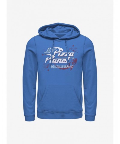 Disney Pixar Toy Story Retro Pizza Planet Hoodie $14.37 Hoodies