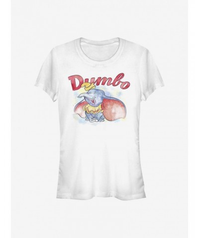 Disney Dumbo Watercolor Girls T-Shirt $7.97 T-Shirts