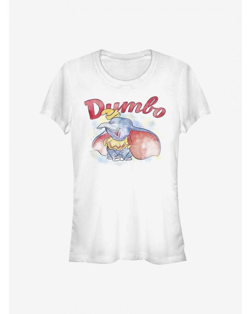 Disney Dumbo Watercolor Girls T-Shirt $7.97 T-Shirts