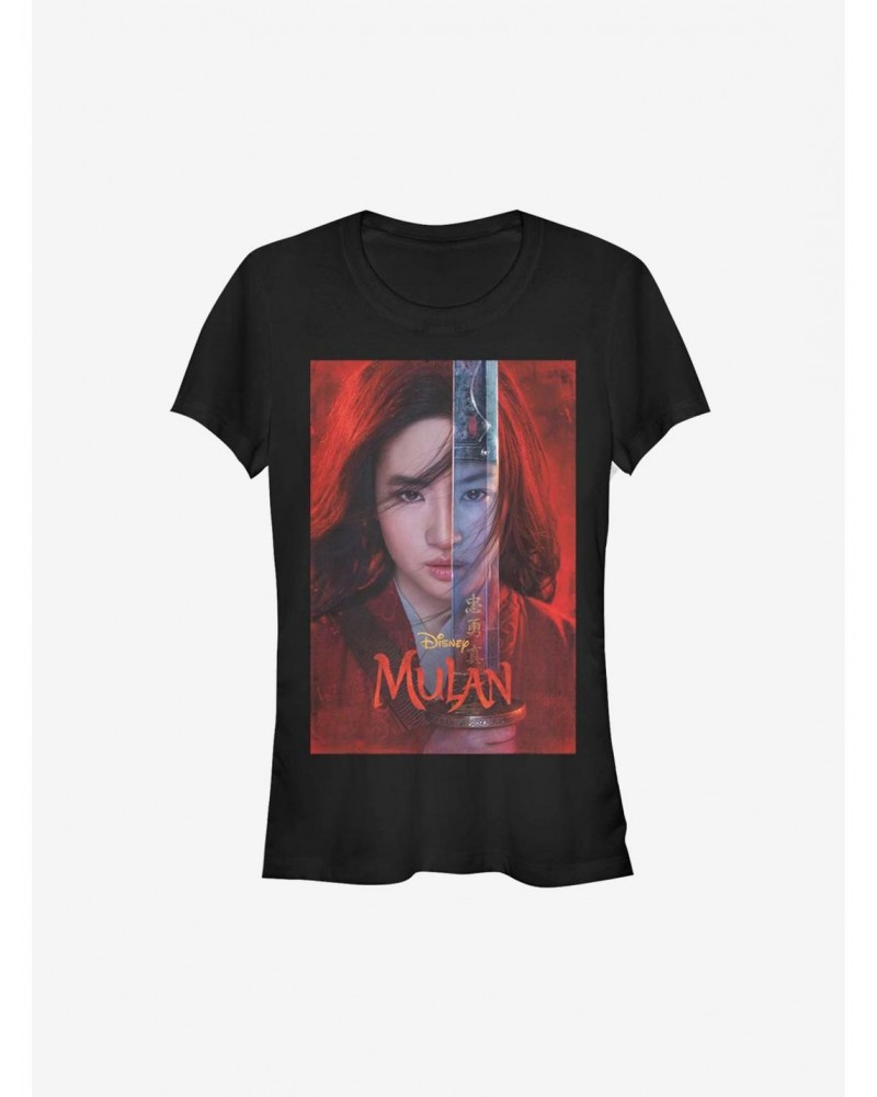 Disney Mulan Live Action Movie Poster Girls T-Shirt $9.21 T-Shirts