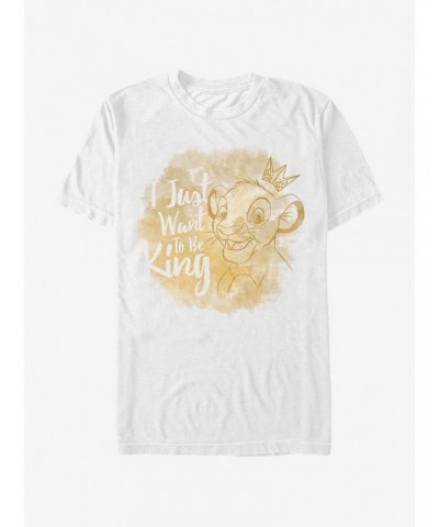 Disney The Lion King Wanna Be King T-Shirt $7.89 T-Shirts