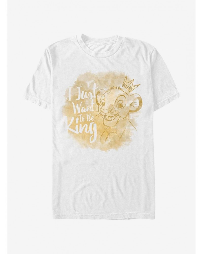 Disney The Lion King Wanna Be King T-Shirt $7.89 T-Shirts