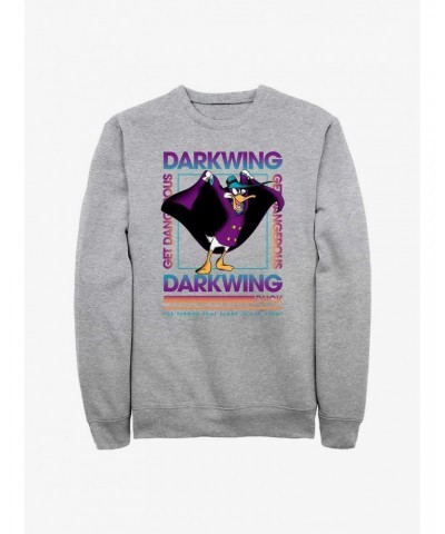 Disney Darkwing Duck Darkwing Box Sweatshirt $17.71 Sweatshirts