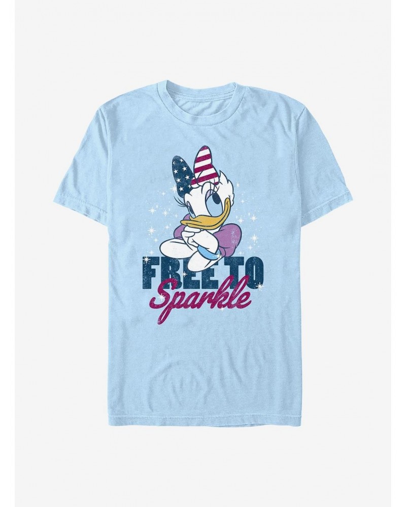 Disney Daisy Duck Free To Sparkle T-Shirt $7.65 T-Shirts