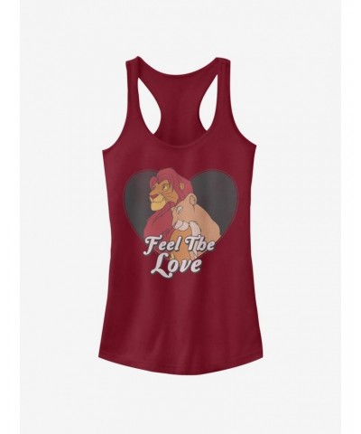 Disney The Lion King Feel The Love Girls Tank $8.96 Tanks