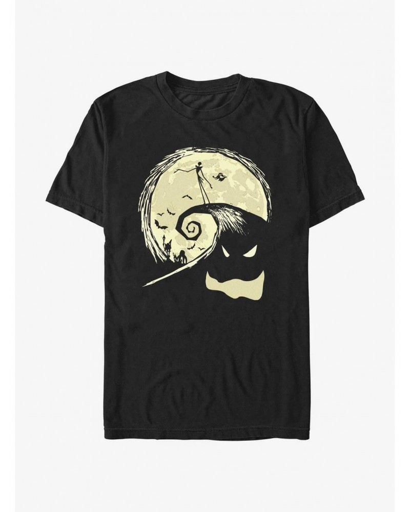 Disney The Nightmare Before Christmas Jack On Oogie Boogie Hill T-Shirt $8.84 T-Shirts