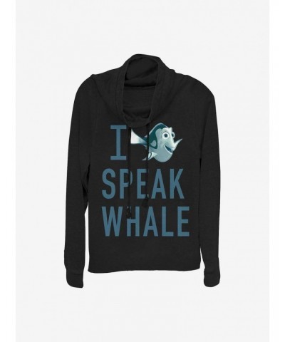 Disney Pixar Finding Nemo Whale Talk Cowlneck Long-Sleeve Girls Top $17.06 Tops