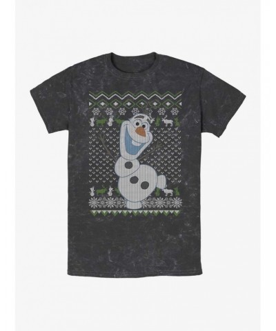 Disney Frozen Olaf Celebration Mineral Wash T-Shirt $9.32 T-Shirts