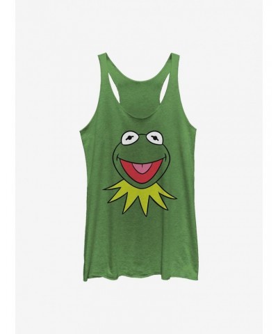 Disney The Muppets Kermit Big Face Girls Tank $12.95 Tanks