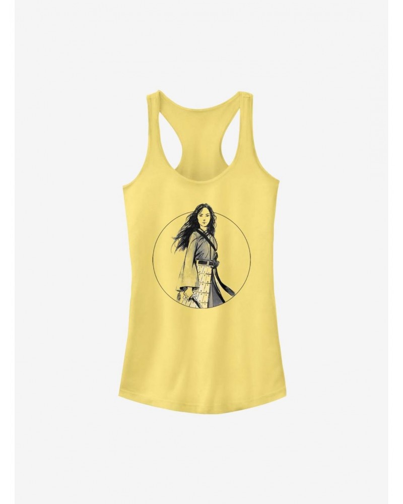 Disney Mulan Live Action Sketch Portrait Girls Tank $7.47 Tanks