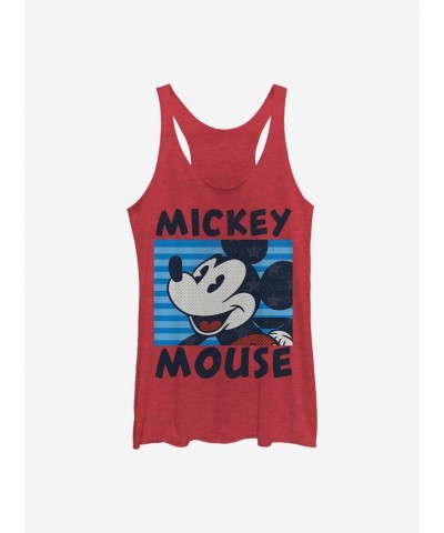 Disney Mickey Mouse Mickey's Stripes Girls Tank $11.91 Tanks