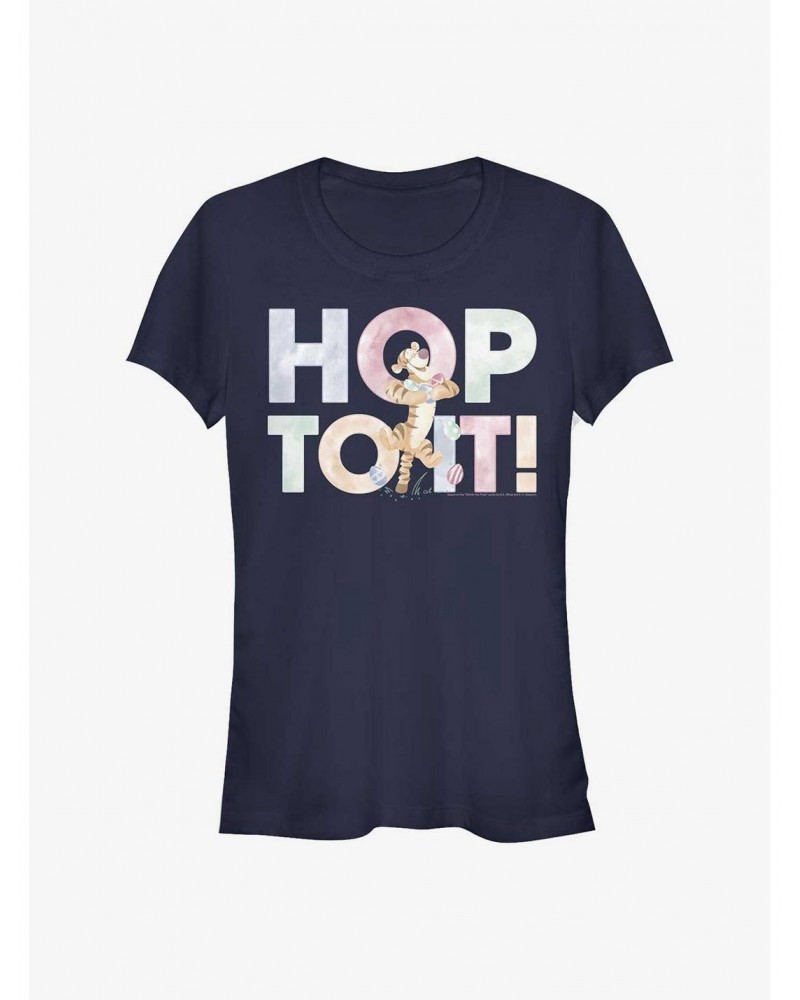 Disney Winnie The Pooh Hop To It Tigger Girls T-Shirt $11.21 T-Shirts