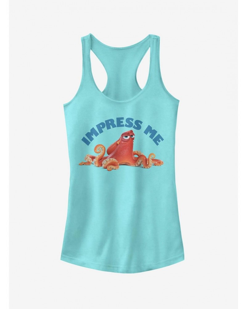 Disney Pixar Finding Dory Hank Impress Me Girls Tank Top $9.21 Tops