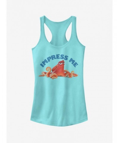 Disney Pixar Finding Dory Hank Impress Me Girls Tank Top $9.21 Tops