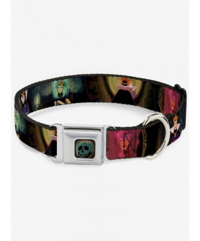 Disney Snow White And The Seven Dwarfs Evil Queen Seatbelt Buckle Dog Collar $9.96 Pet Collars