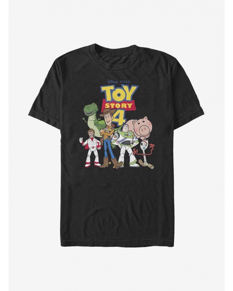 Disney Pixar Toy Story 4 Toy Crew T-Shirt $10.04 T-Shirts