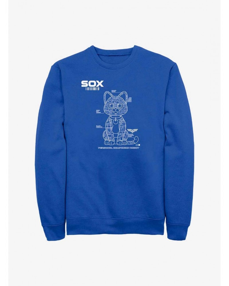 Disney Pixar Lightyear Sox Tech Sweatshirt $11.44 Sweatshirts