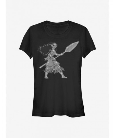 Disney Moana Constellation Moana Girls T-Shirt $9.96 T-Shirts