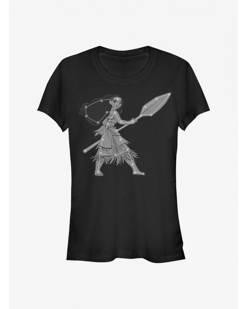 Disney Moana Constellation Moana Girls T-Shirt $9.96 T-Shirts