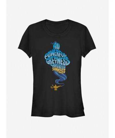 Disney Aladdin 2019 All Powerful Genie Girls T-Shirt $9.96 T-Shirts