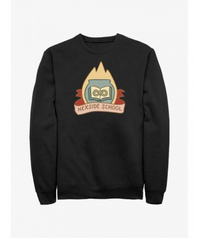 Disney The Owl House Hexside School Logo Sweatshirt $12.92 Sweatshirts