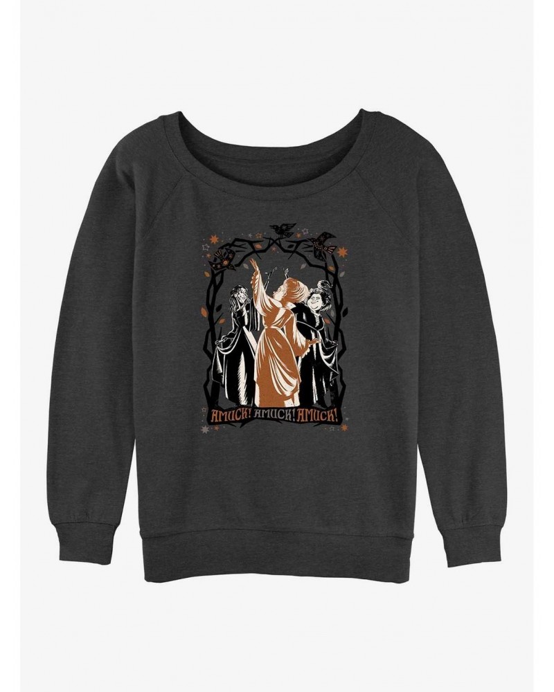 Disney Hocus Pocus Amuk Amuk Amuk Girls Sweatshirt $12.18 Sweatshirts