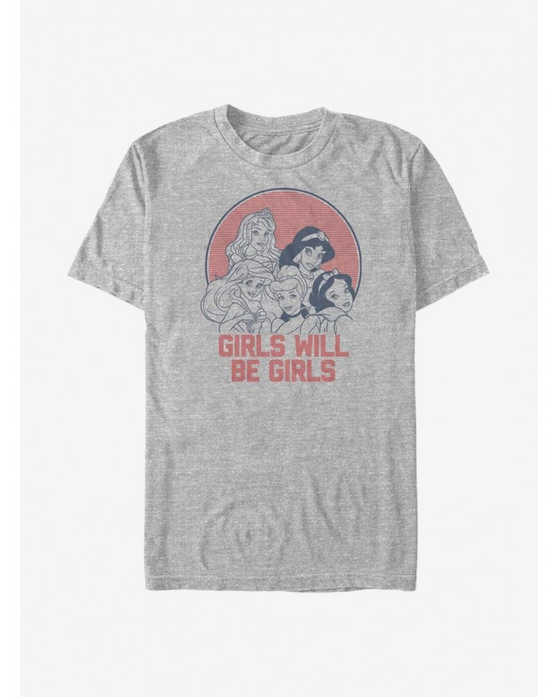 Disney Princess Girl Vibes T-Shirt $7.41 T-Shirts