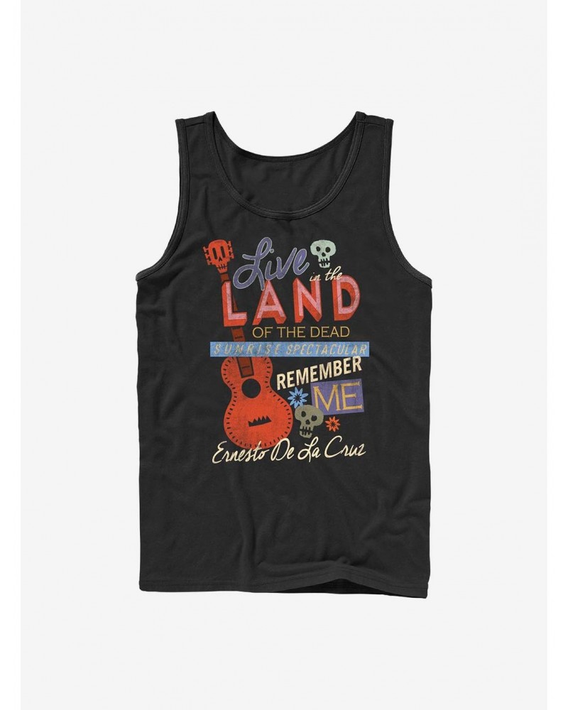 Disney Pixar Coco Live In The Land Of The Dead Tank $11.45 Tanks