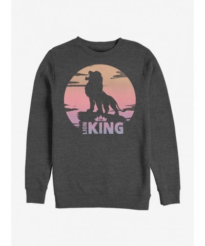 Disney The Lion King 2019 Sunset Logo Sweatshirt $15.13 Sweatshirts