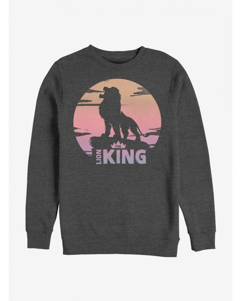 Disney The Lion King 2019 Sunset Logo Sweatshirt $15.13 Sweatshirts