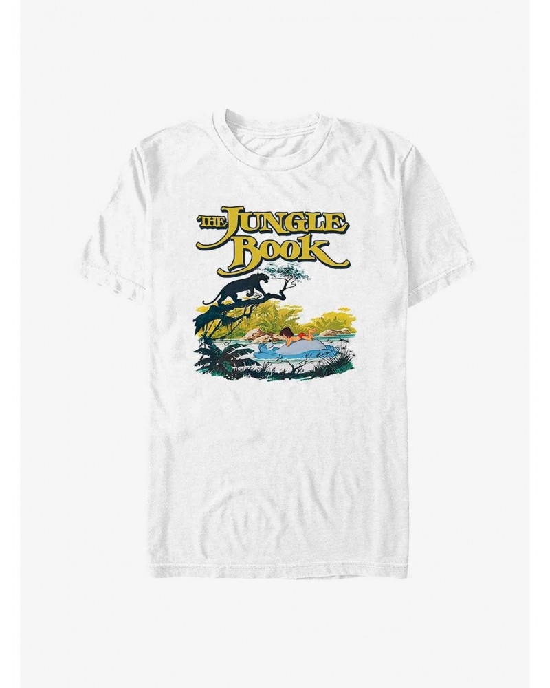 Disney The Jungle Book Relaxing Swim T-Shirt $7.17 T-Shirts