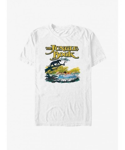 Disney The Jungle Book Relaxing Swim T-Shirt $7.17 T-Shirts