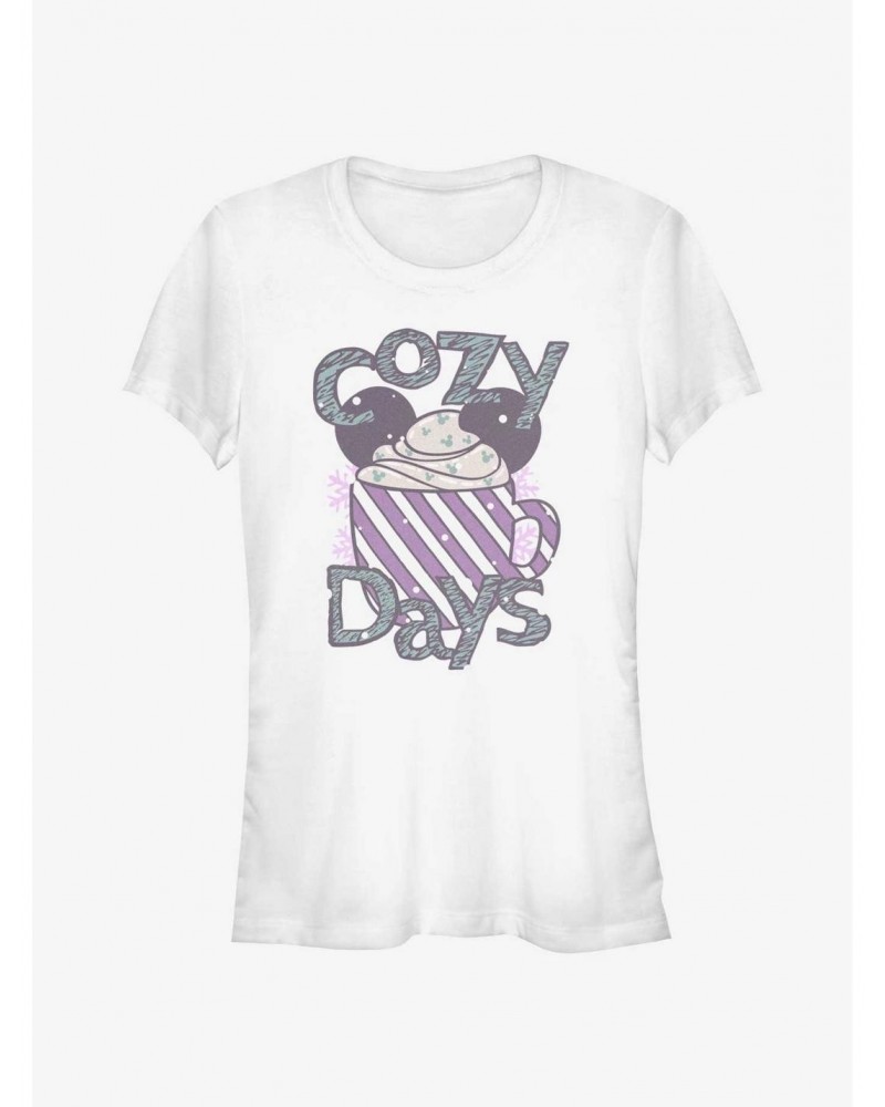 Disney Mickey Mouse Cozy Days Hot Cocoa Girls T-Shirt $11.45 T-Shirts