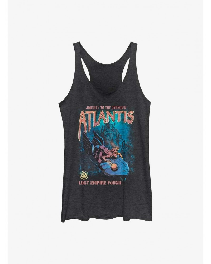 Disney Atlantis: The Lost Empire Milo Lost Empire Found Poster Girls Tank $10.10 Tanks