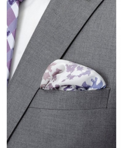 Disney100 Iridescent White Pocket Square $17.10 Squares