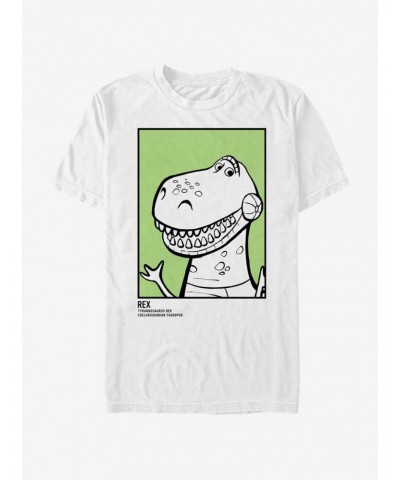 Disney Pixar Toy Story Rex ID Card T-Shirt $10.21 T-Shirts