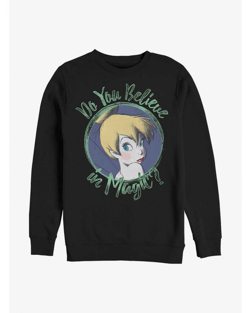 Disney Peter Pan Believe In Tink Sweatshirt $17.71 Sweatshirts